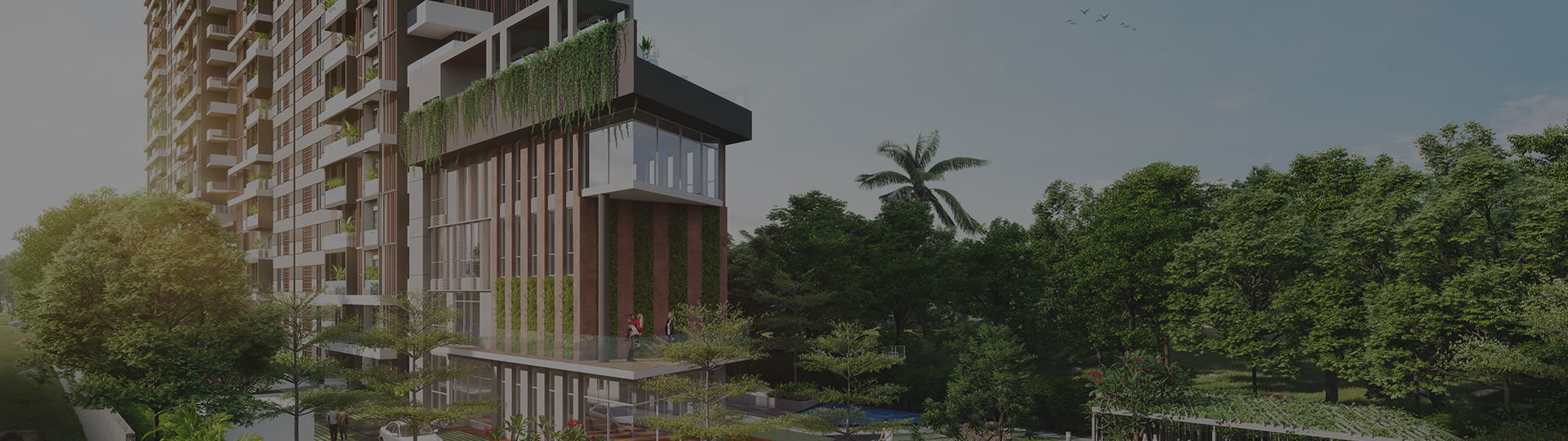 Mana Jardin Neo penthouse terrace - Ultra-luxury apartment rooftop amenities Sarjapur Road views